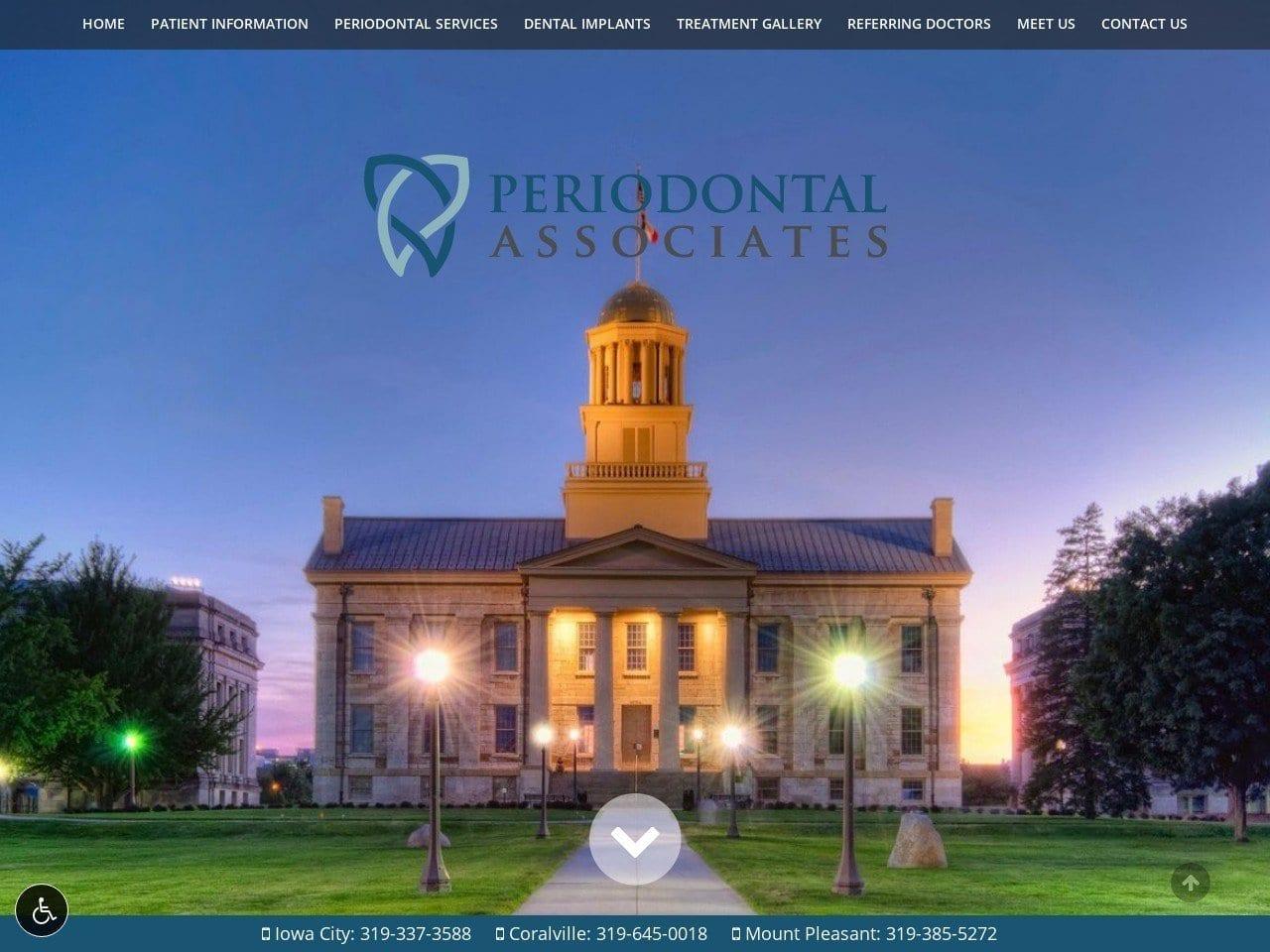 Periodontal Associates screenshot