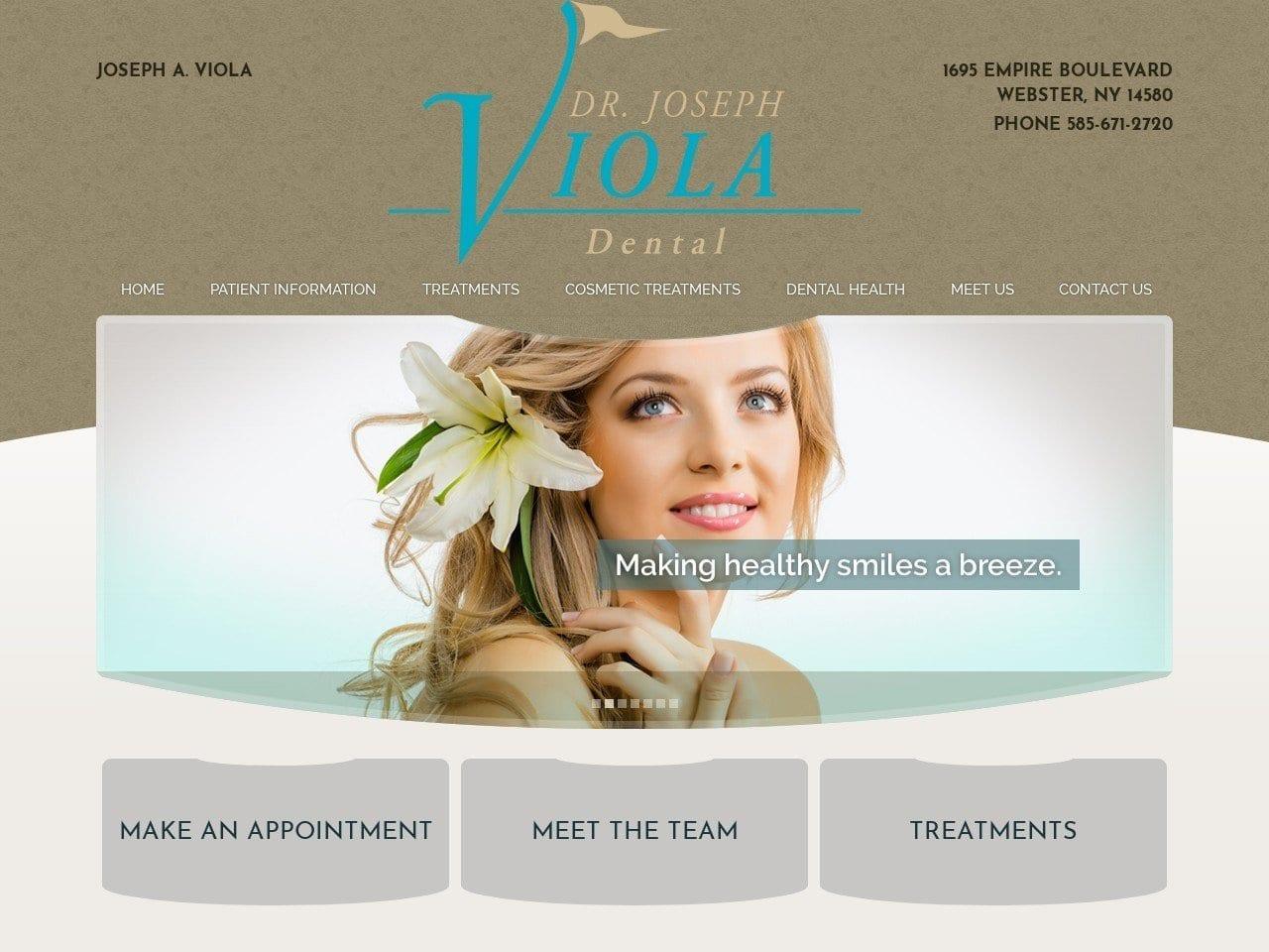 Jviola Dental screenshot