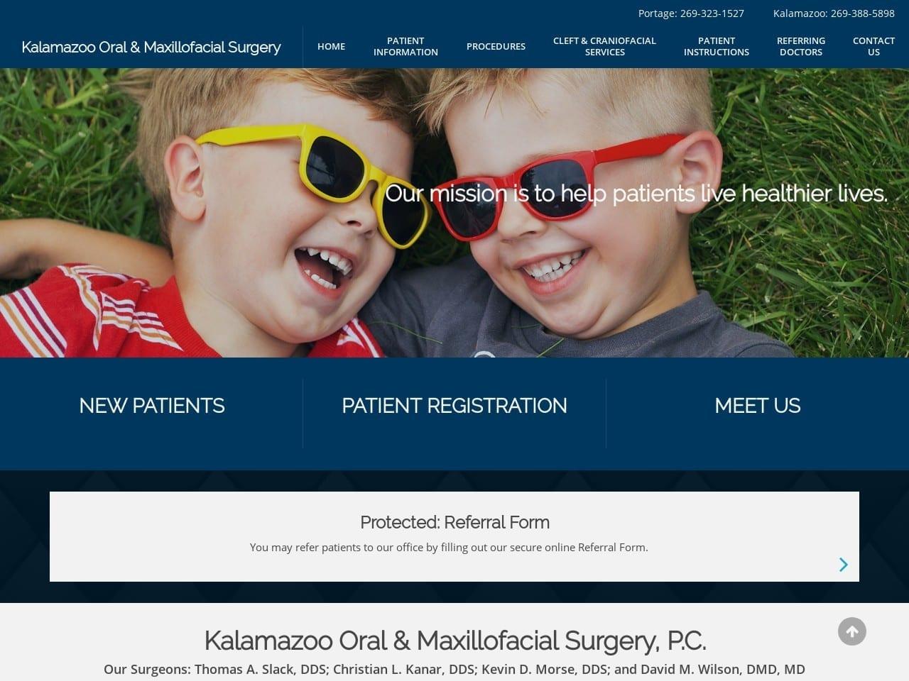 Kalamazoo Oral Dentist screenshot