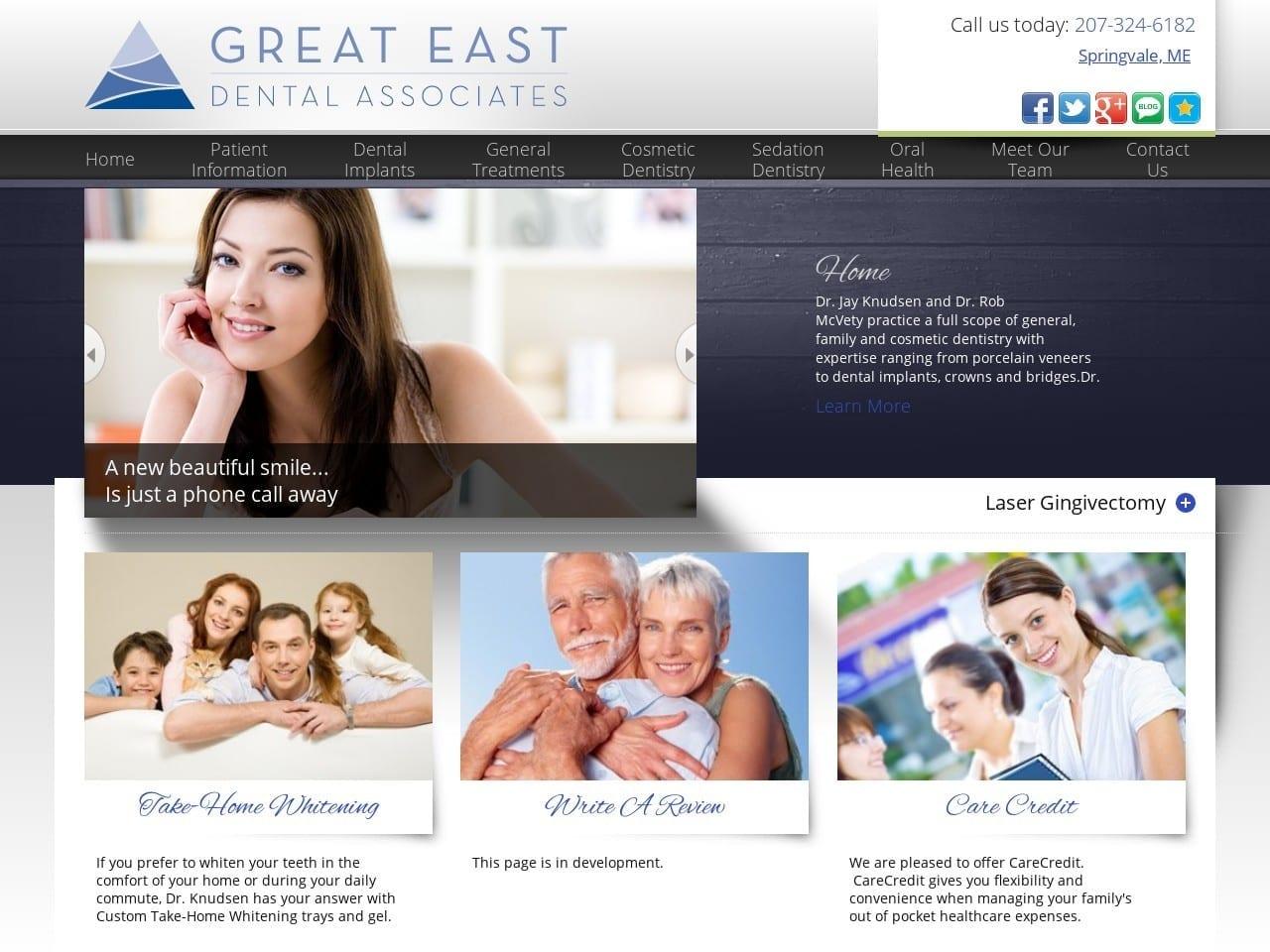Great East Dental Associates screenshot