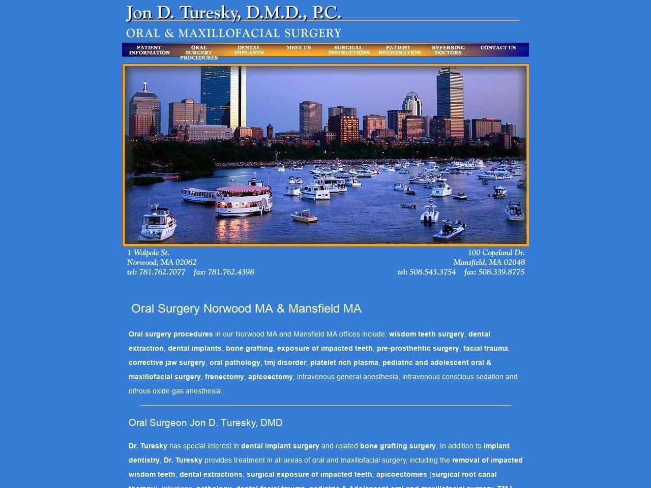 Jon D Turesky Dmd Oral Surgery & Dental Implants