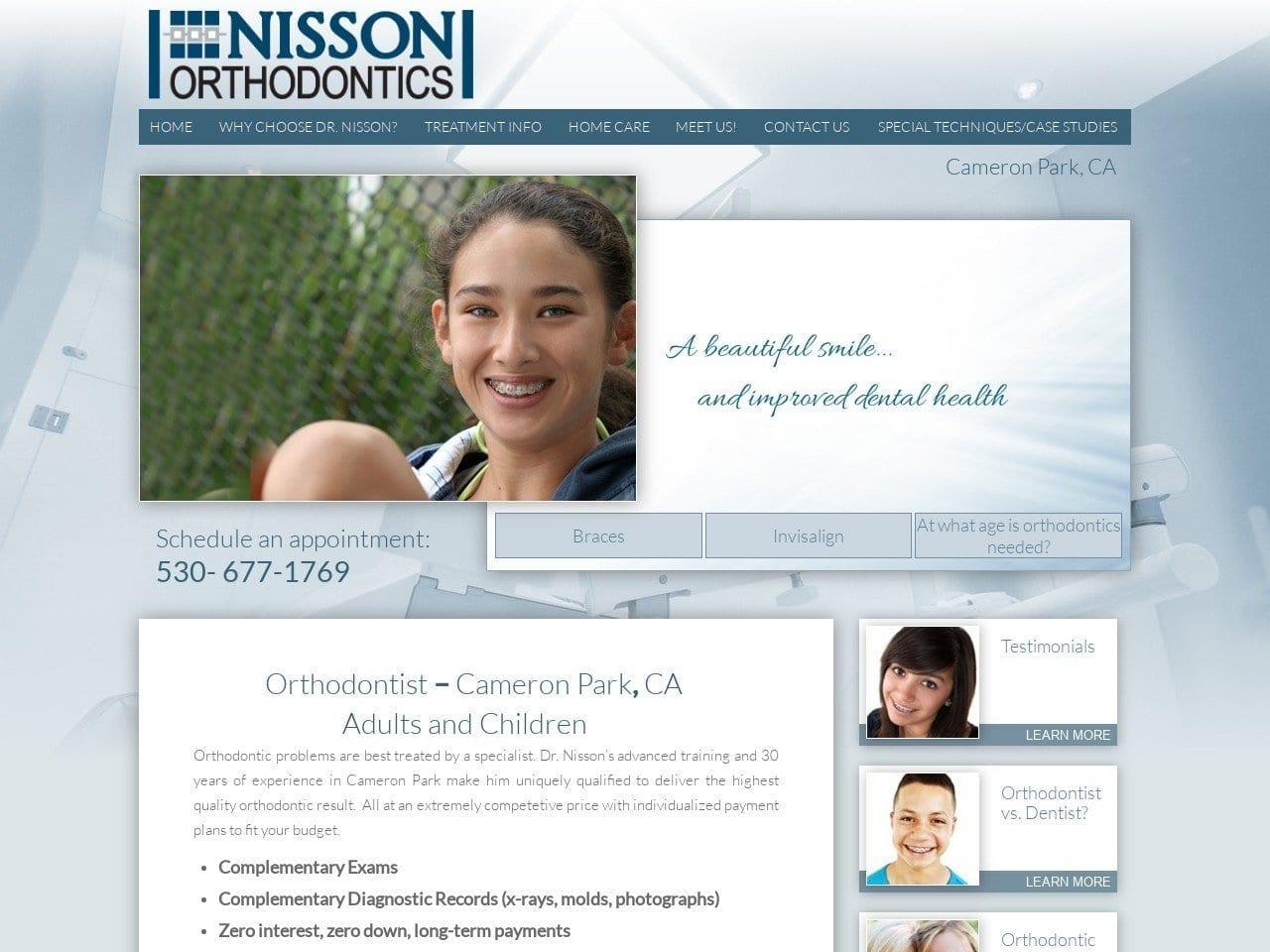 Nisson Orthodontics screenshot