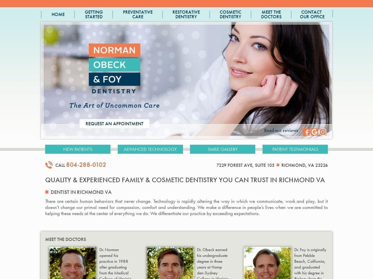 Dr. Andrew S. Norman DDS screenshot