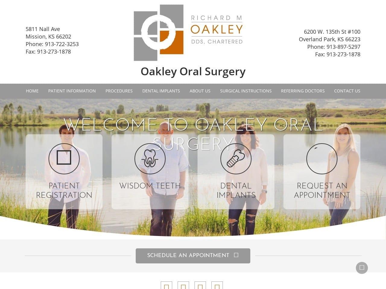 Richard M Oakley Chartered screenshot