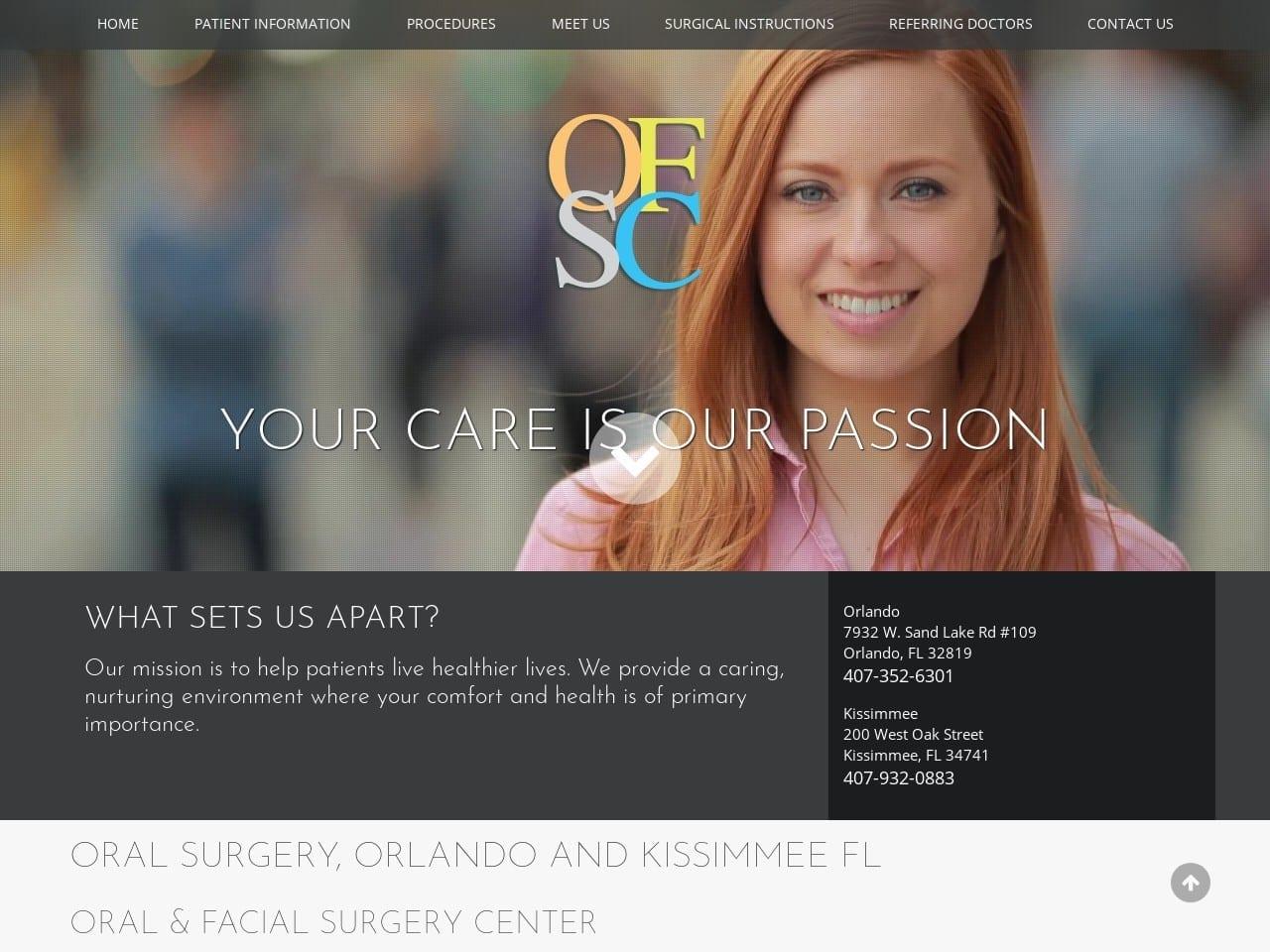 Oral & Facial Surgery Center Ydrach Arturo A DDS screenshot