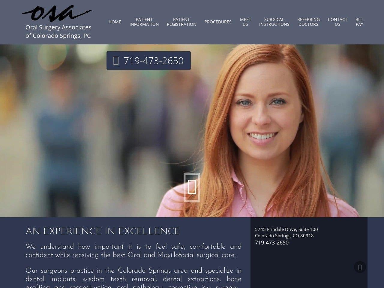 Oral Surgery Associates screenshot