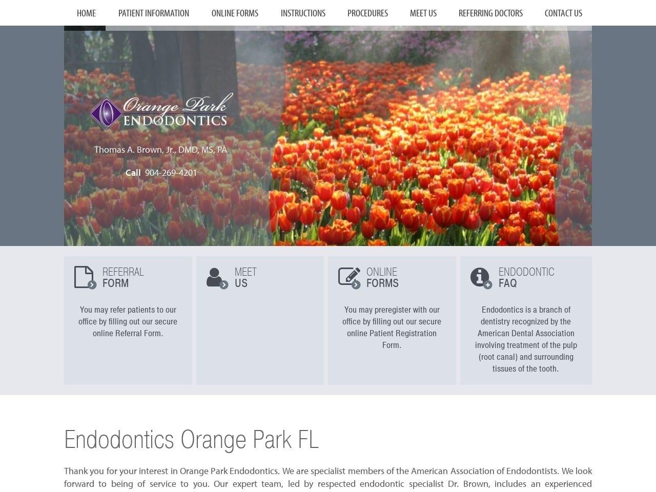 Orange Park Endodontics screenshot