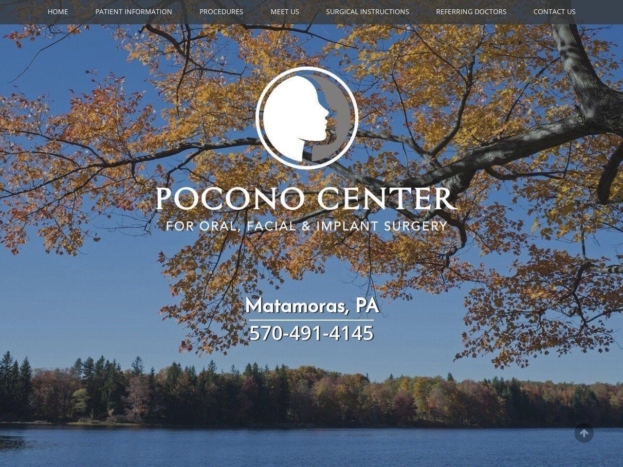 Pocono Oral Dentist screenshot