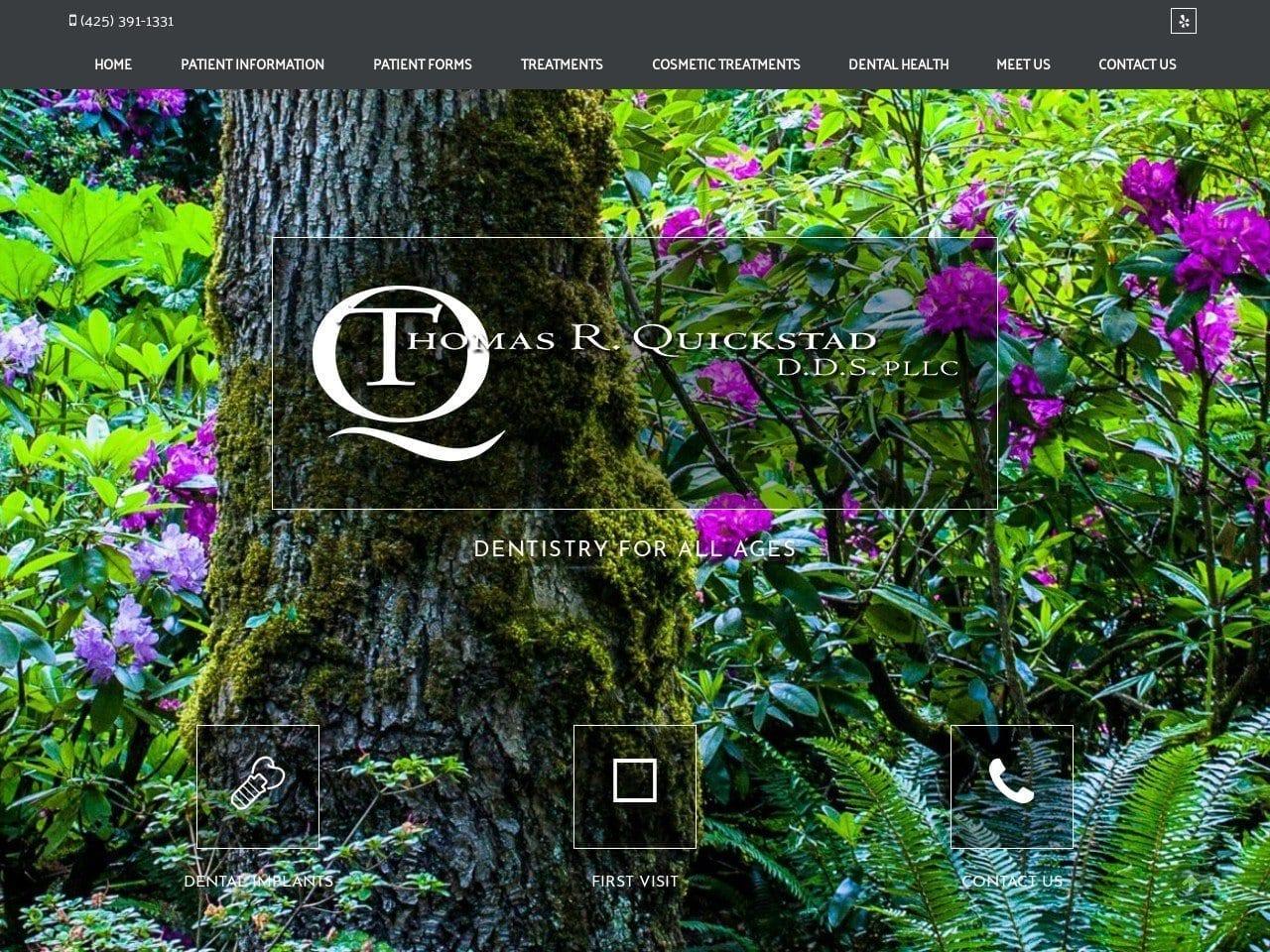 Thomas R Quickstad PLLC screenshot