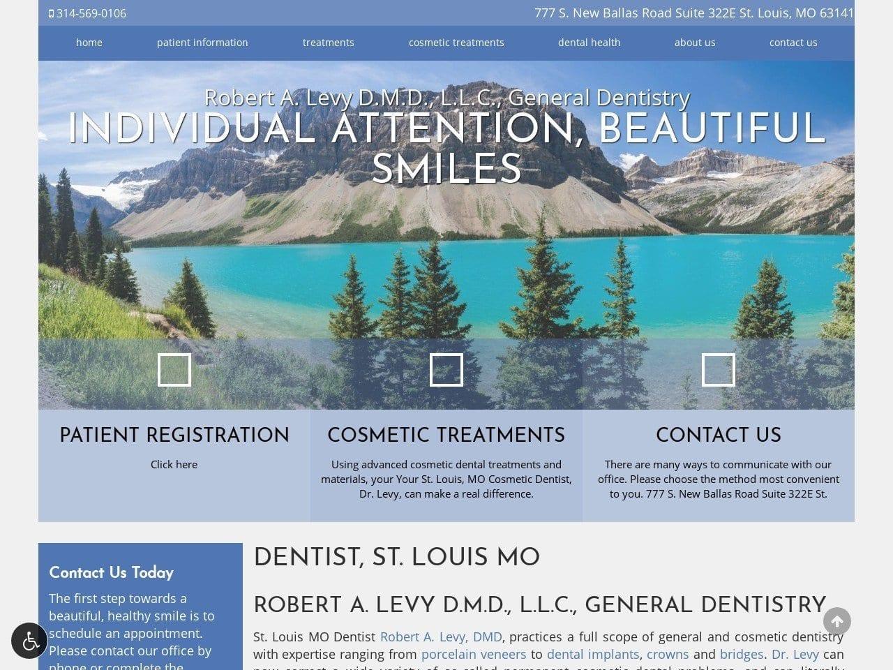 Robert A. Levy D.M.D. Llc General Dentist screenshot