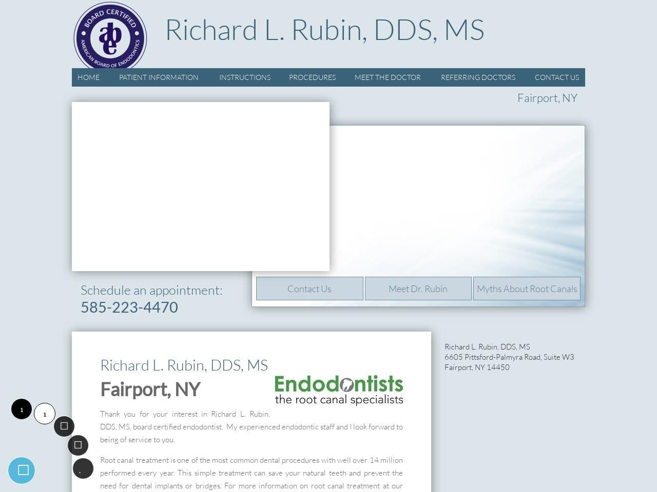Rubin Richard L DDS screenshot