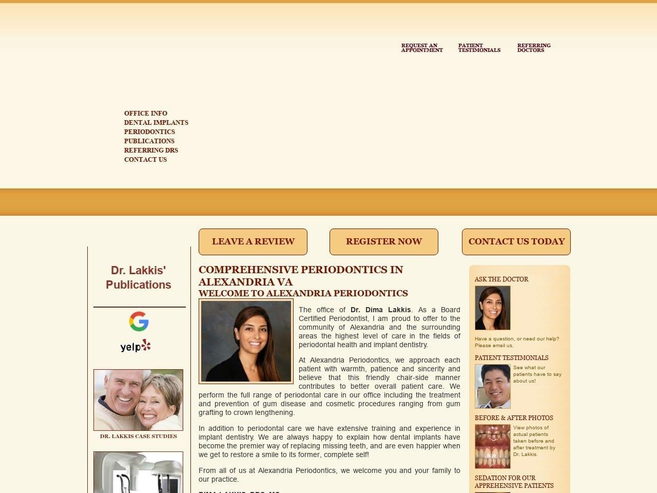 David Sarment DDS MS PC screenshot