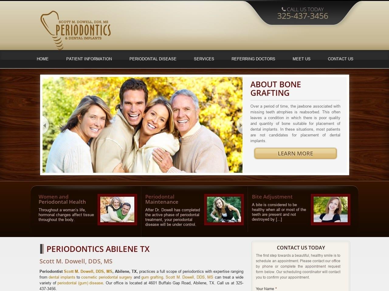 Dr. Scott M. Dowell DDS screenshot