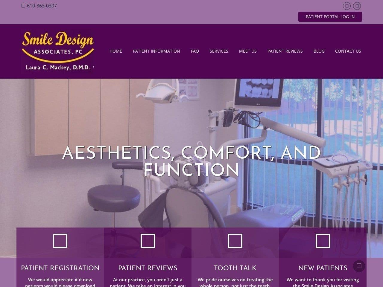 Smile Design Associates PC screenshot