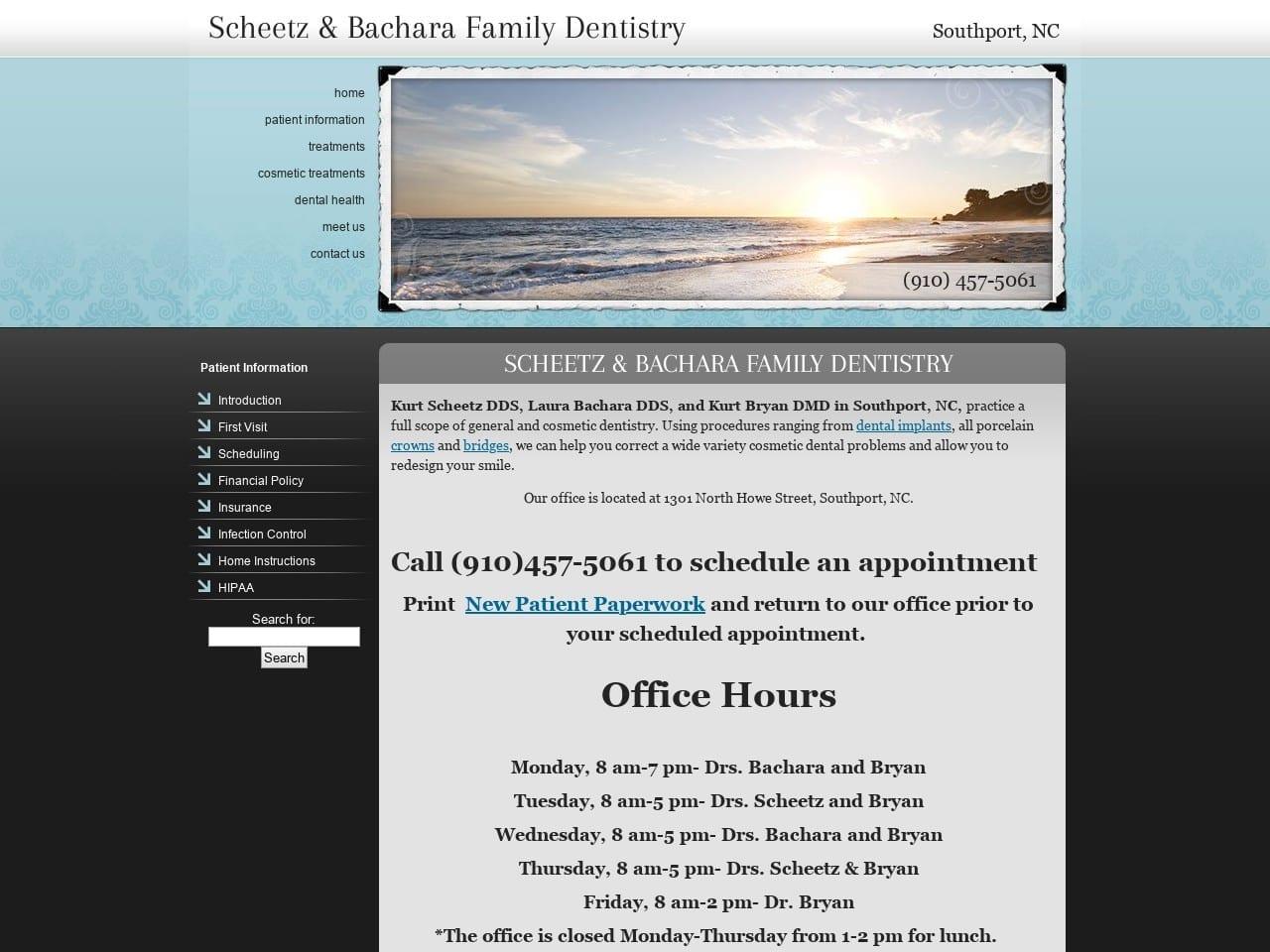 Dr. Kurt T. Scheetz DDS screenshot