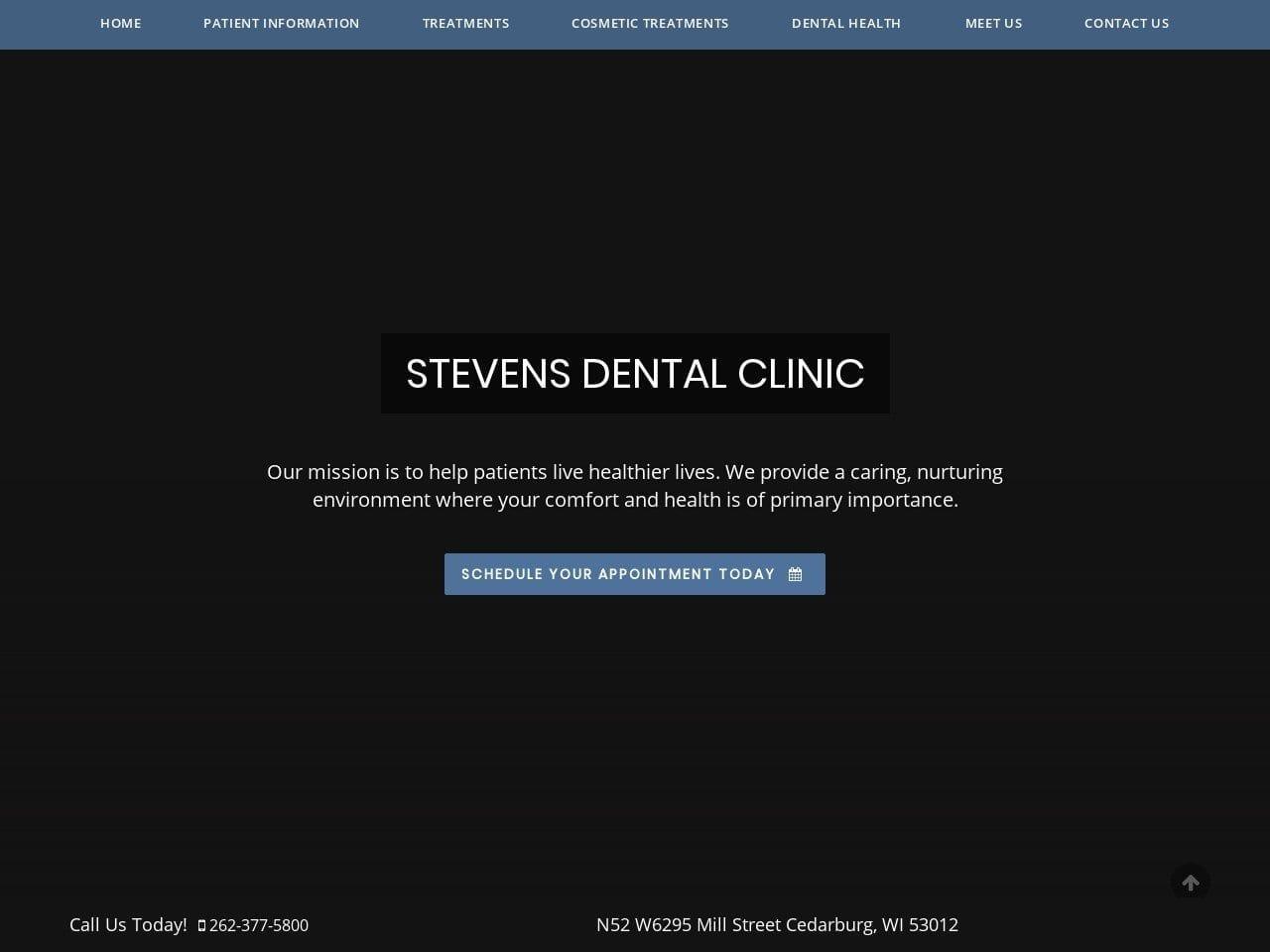 Stevens Bruce J DDS screenshot