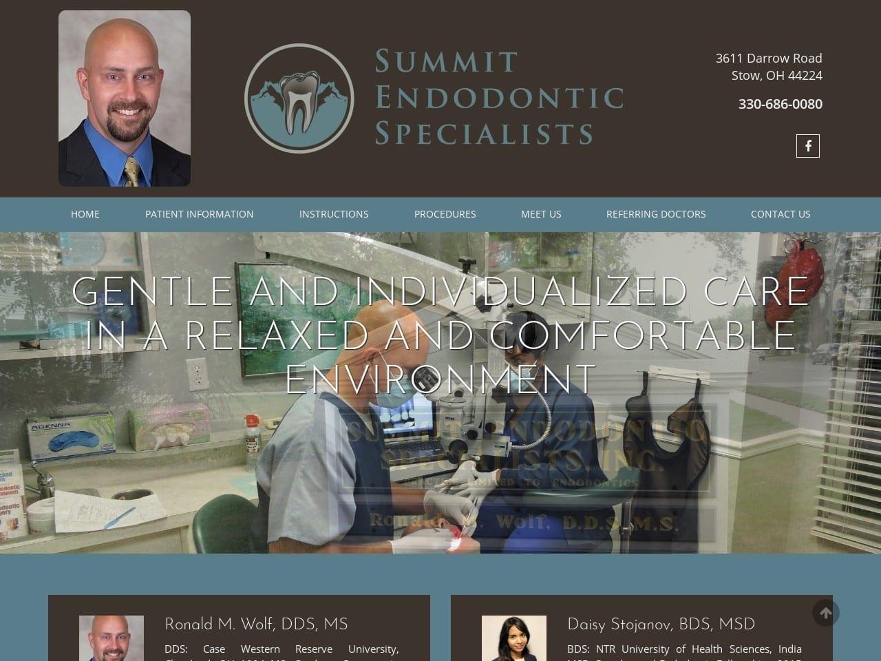 Dr. Ronald M. Wolf DDS