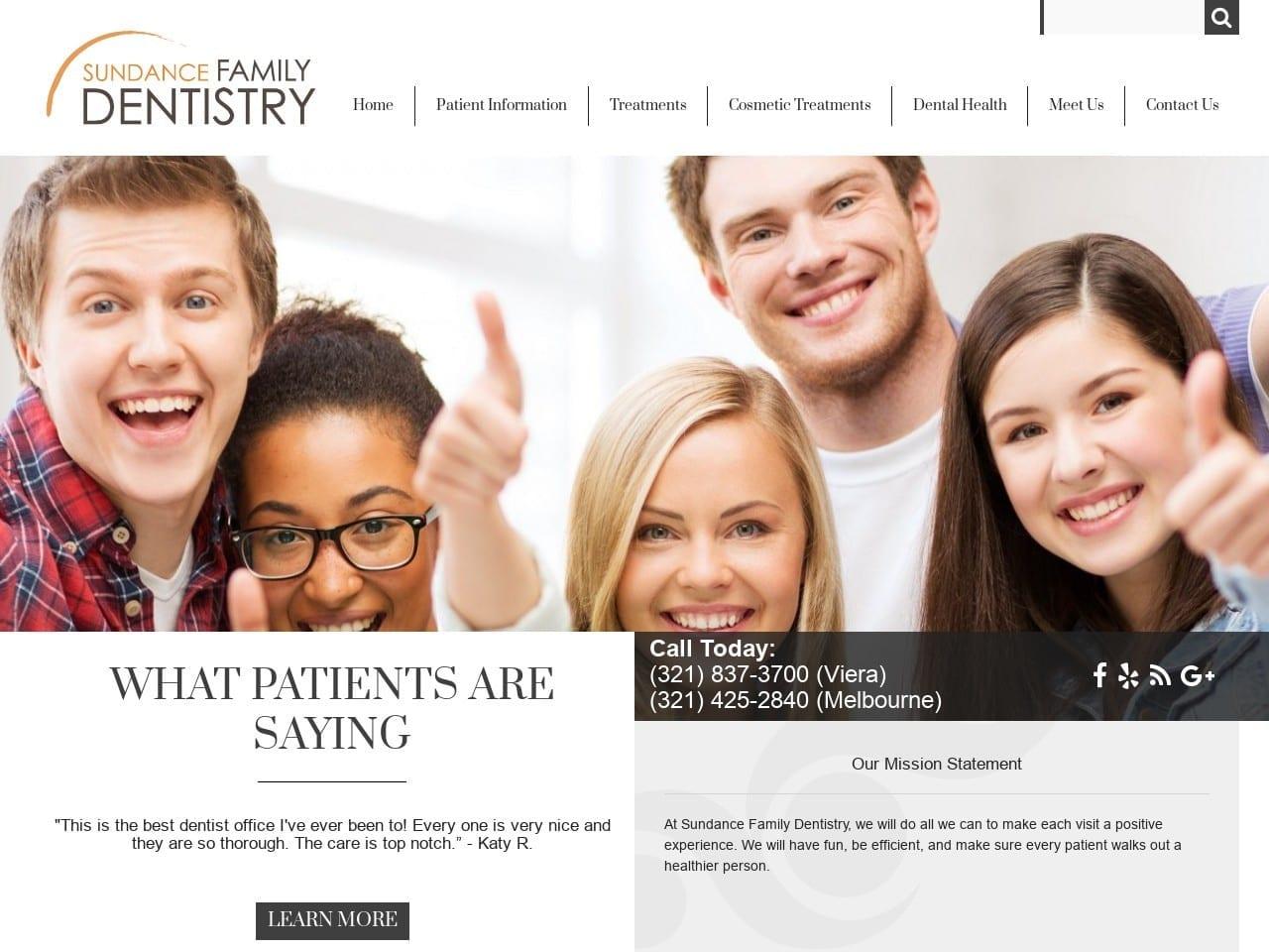 Sundance Family Dentist screenshot