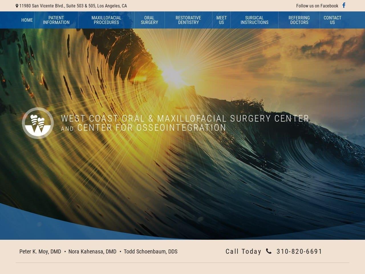 Dr. Peter K. Moy DMD screenshot