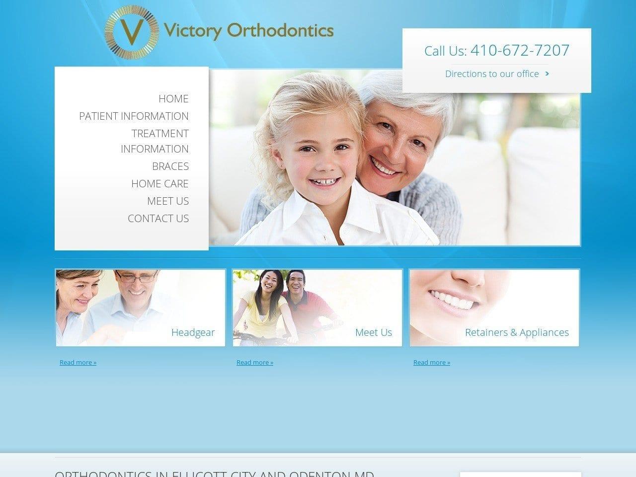 Victory Orthodontics screenshot