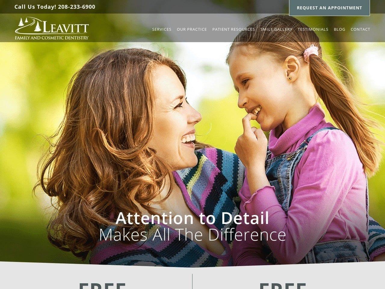 Leavitt Dentistry screenshot