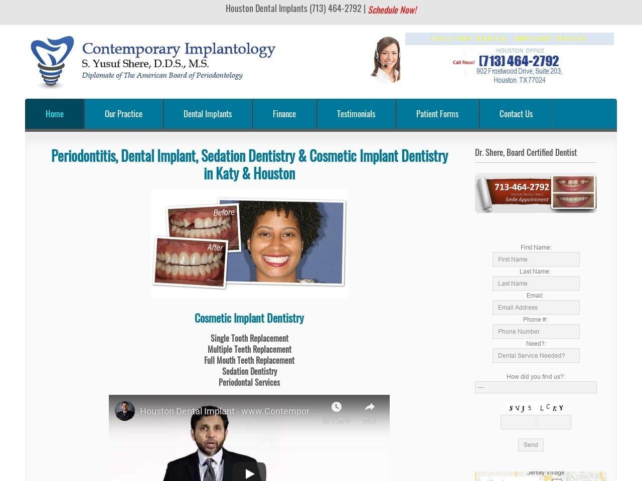 Contemporary Implantology Inc screenshot