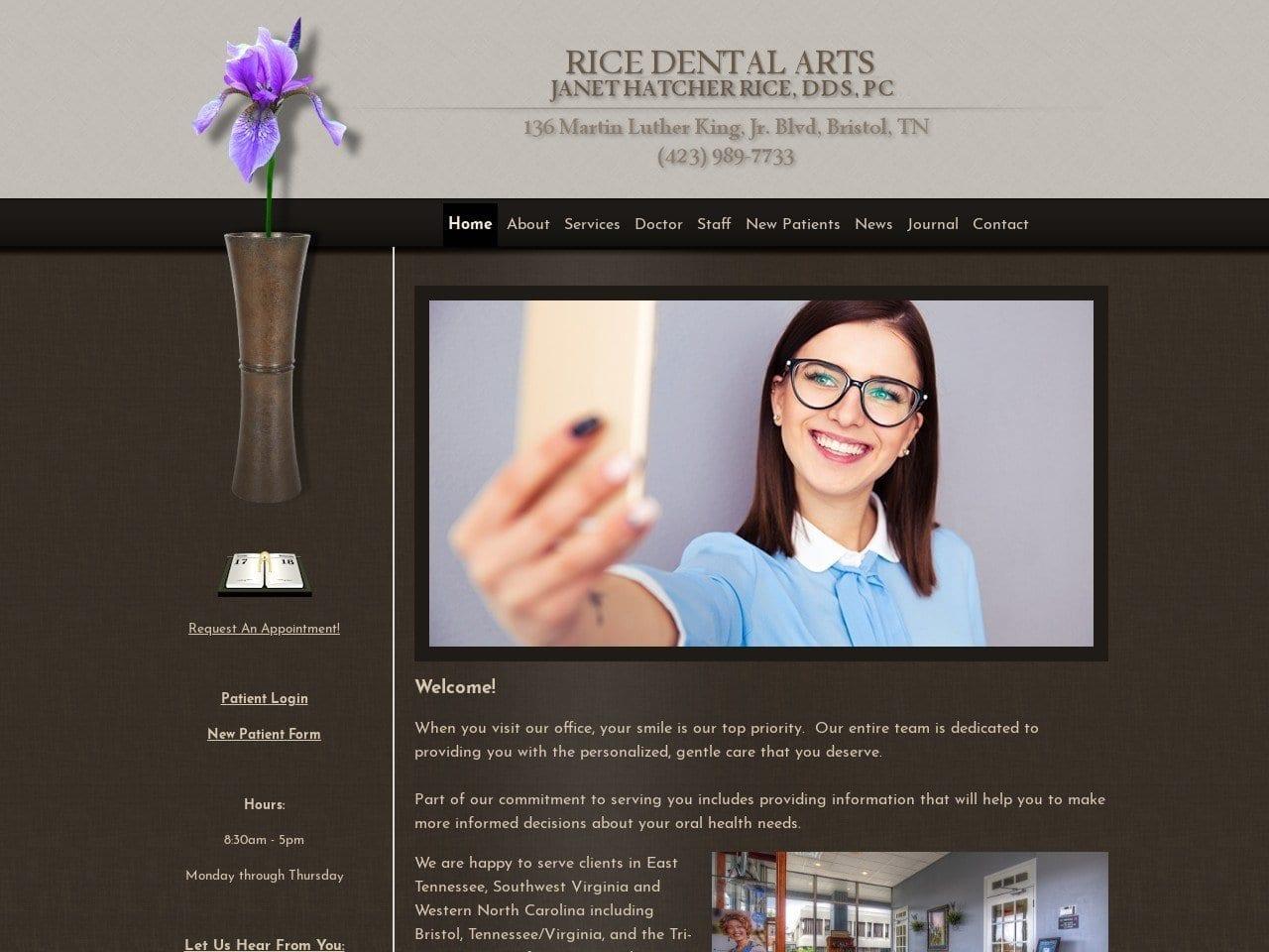 Dr. Janet Hatcher Rice screenshot