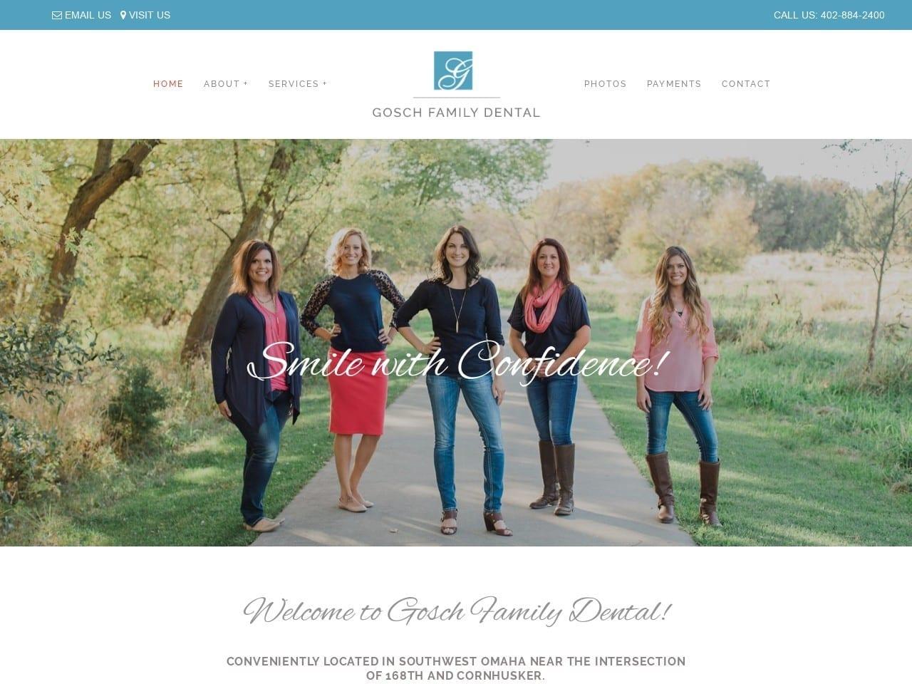 Gosch Family Dental screenshot