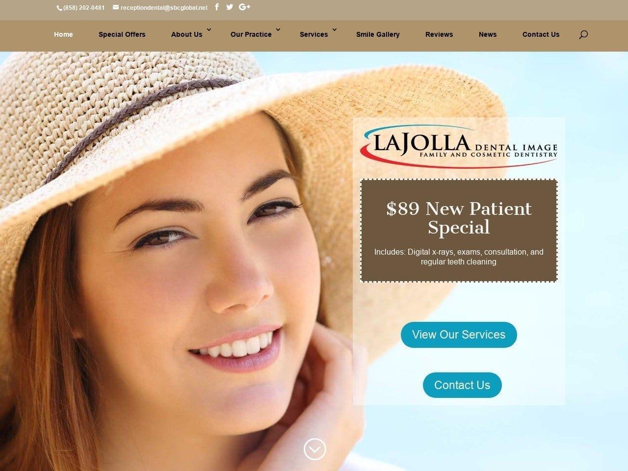 La Jolla Dental Image screenshot