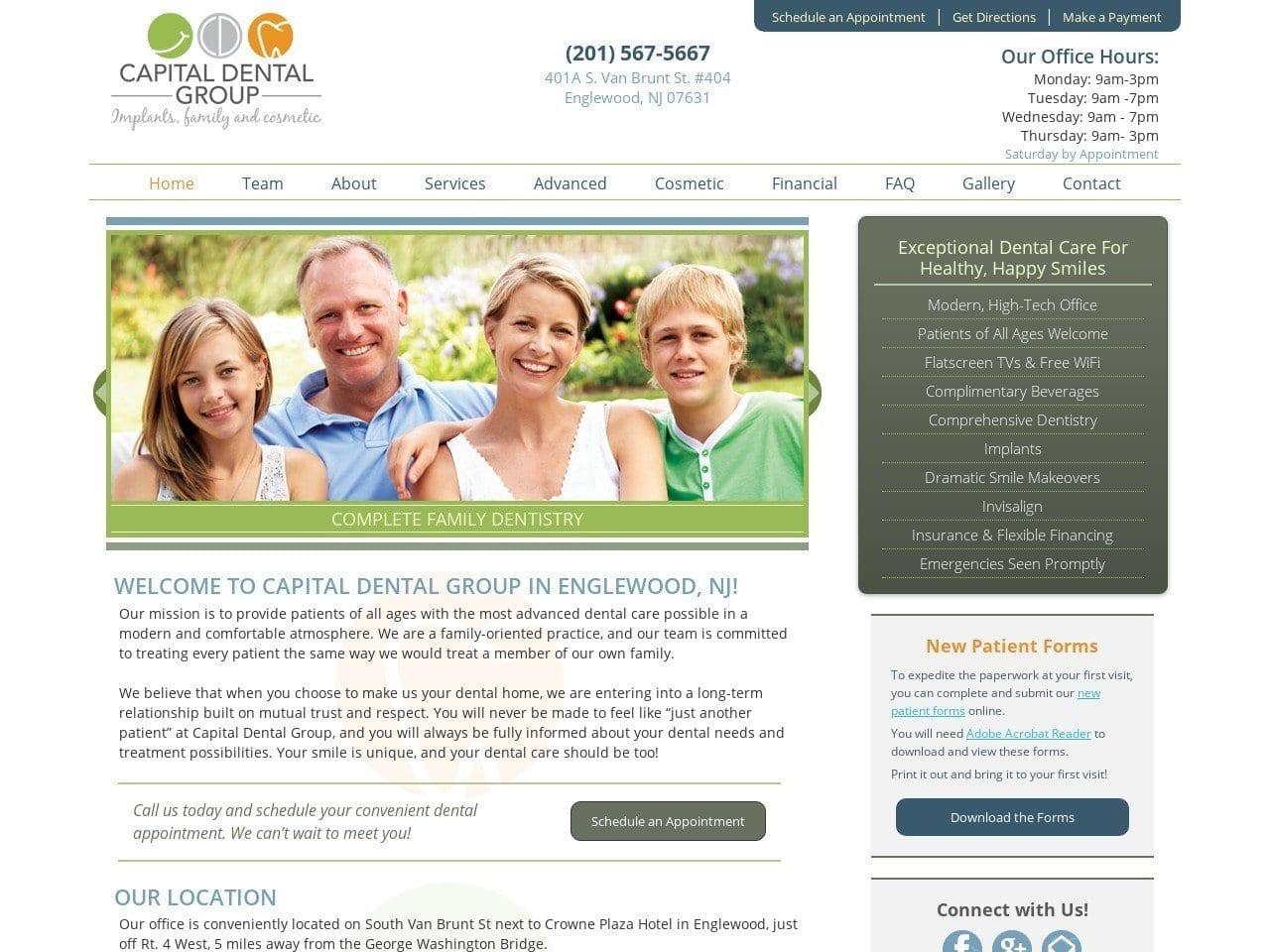 Capital Dental of Englewood screenshot