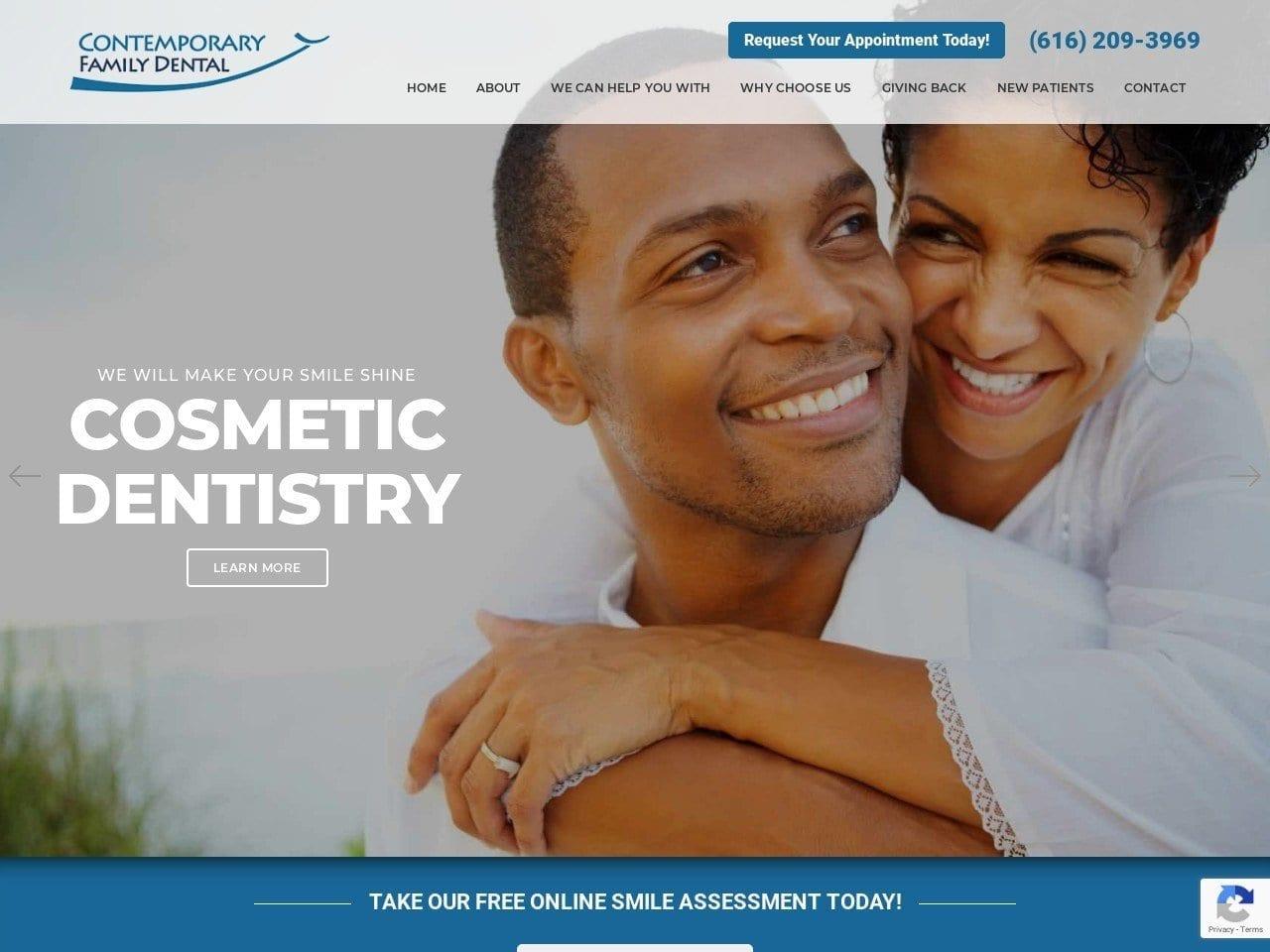 Contemporary Family Dental screenshot
