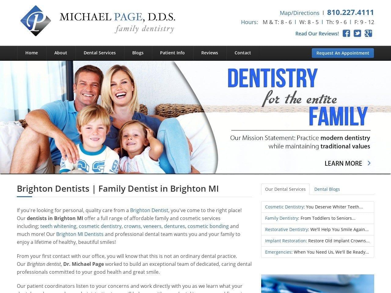 Dr. Michael Page DDS