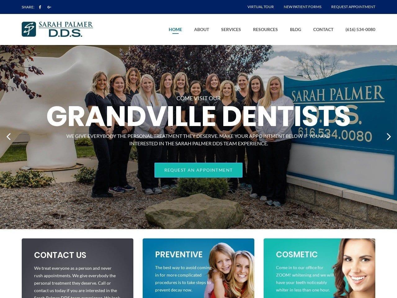 Dr. Sarah J. Palmer DDS