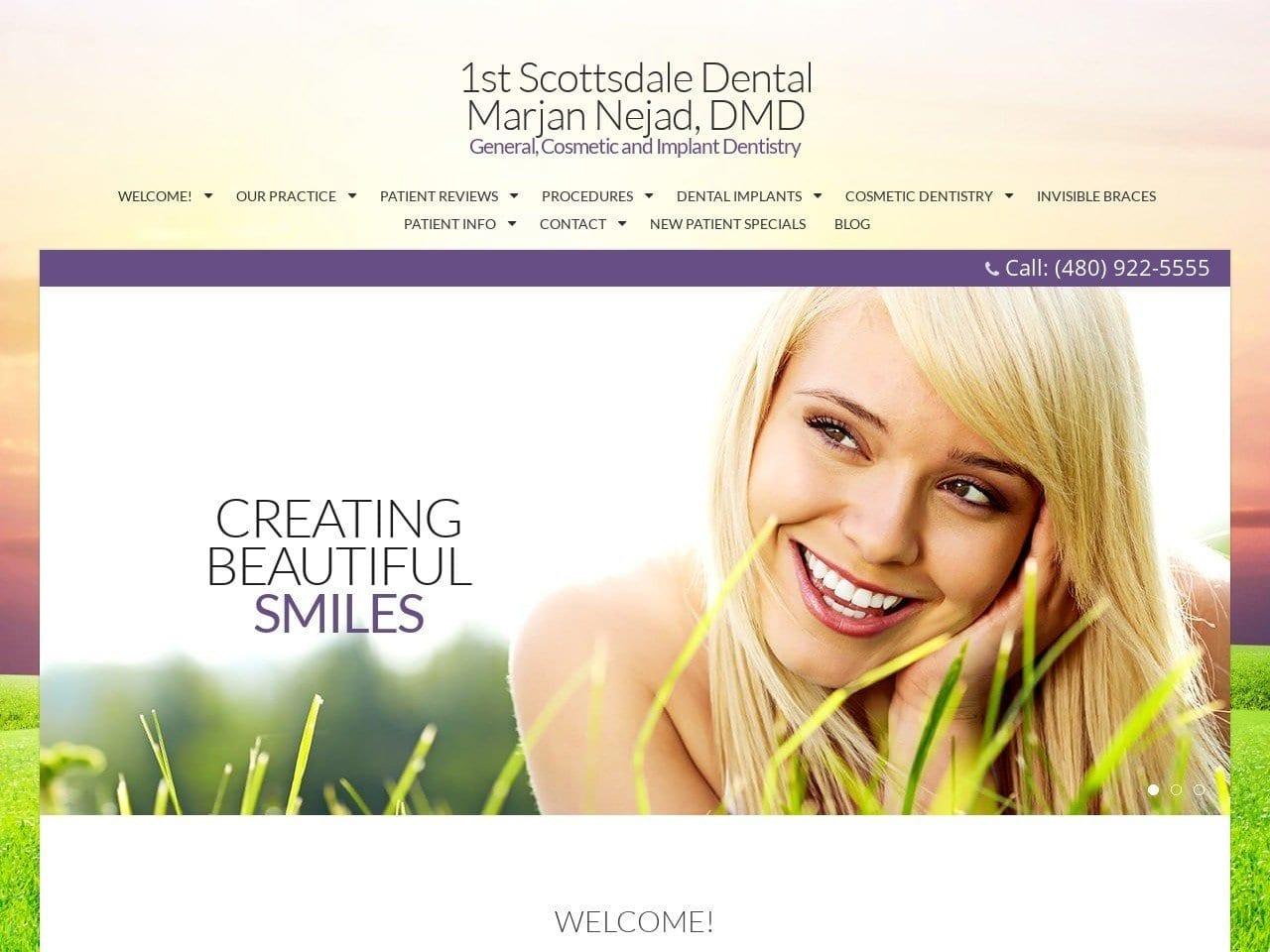 1st Scottsdale Dental screenshot