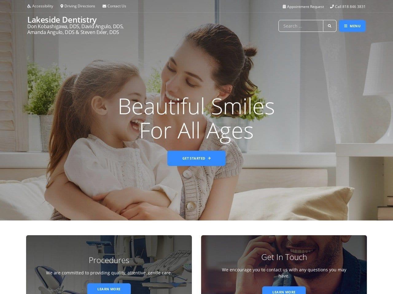 Toluca Lake Dentist screenshot