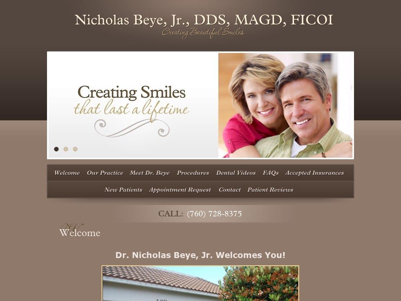 Nicholas Beye Jr DDS