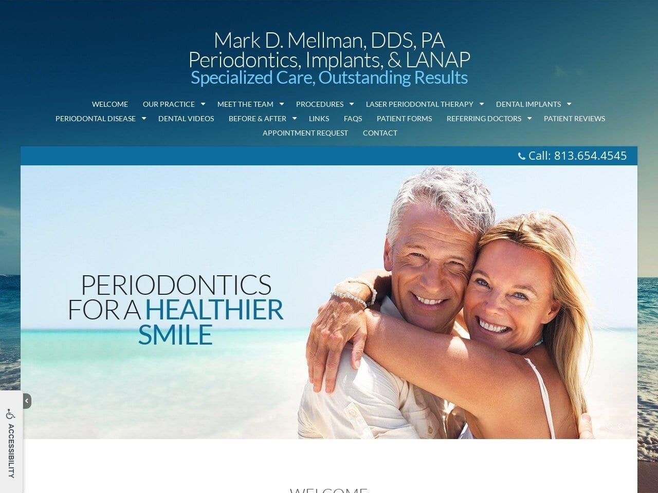 Mark D Mellman PA screenshot