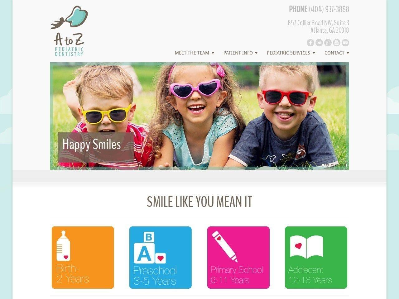 A To Z Pediatric Dentist screenshot