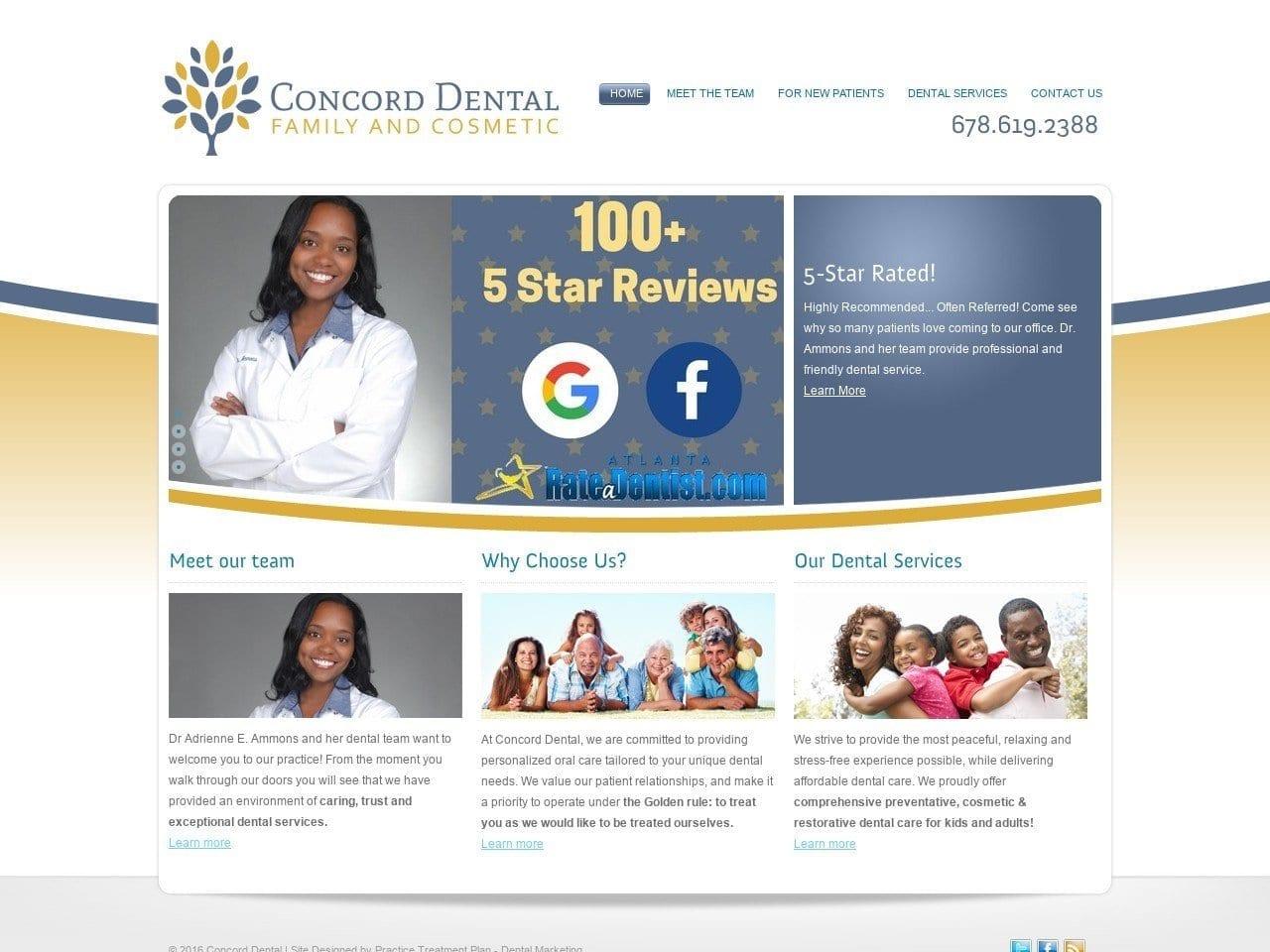 Concord Dental screenshot