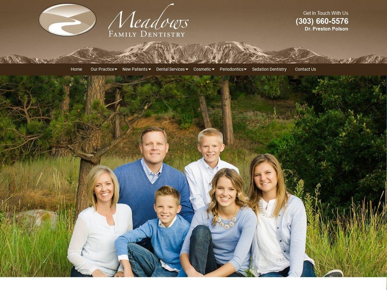Meadows Family Dentistry Dr Preston H. Polson