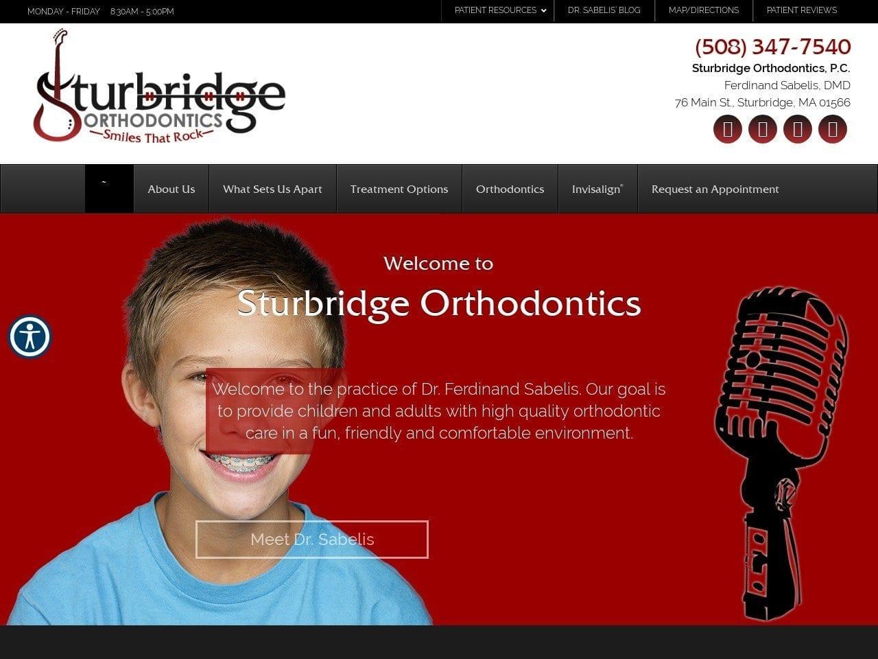 Sturbridge Orthodontics screenshot
