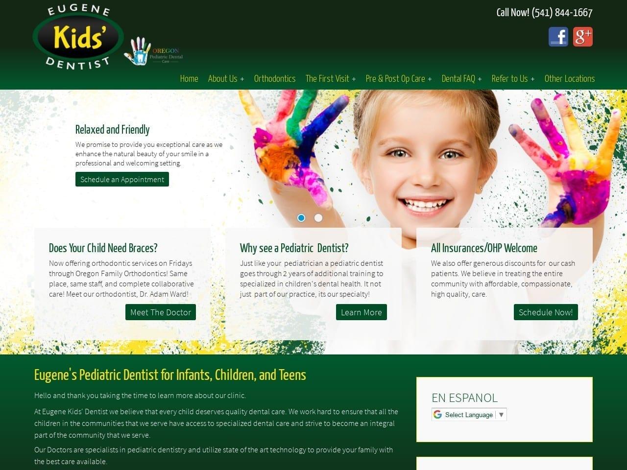 Eugene Kids Dentist screenshot