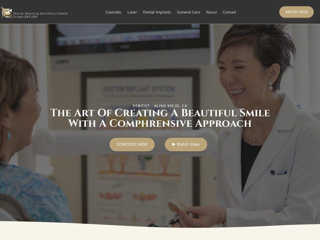 Claire Cho DDS screenshot