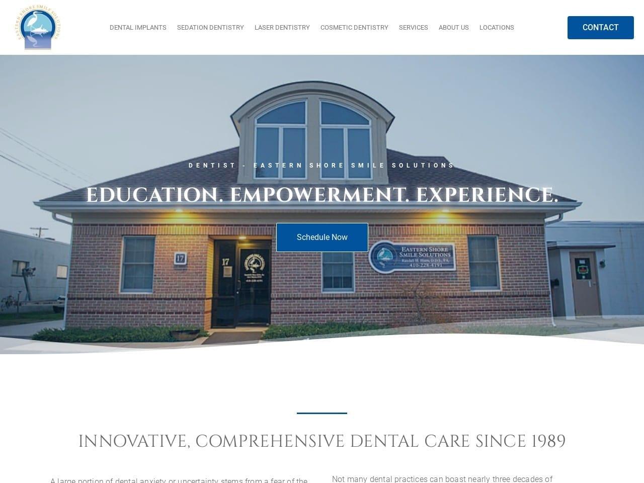 Eastern Shore Smile Solutions screenshot
