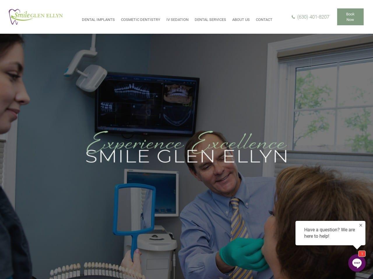 Smile Glen Ellyn / Dr. Thomas Gibbs DDS FAGD screenshot