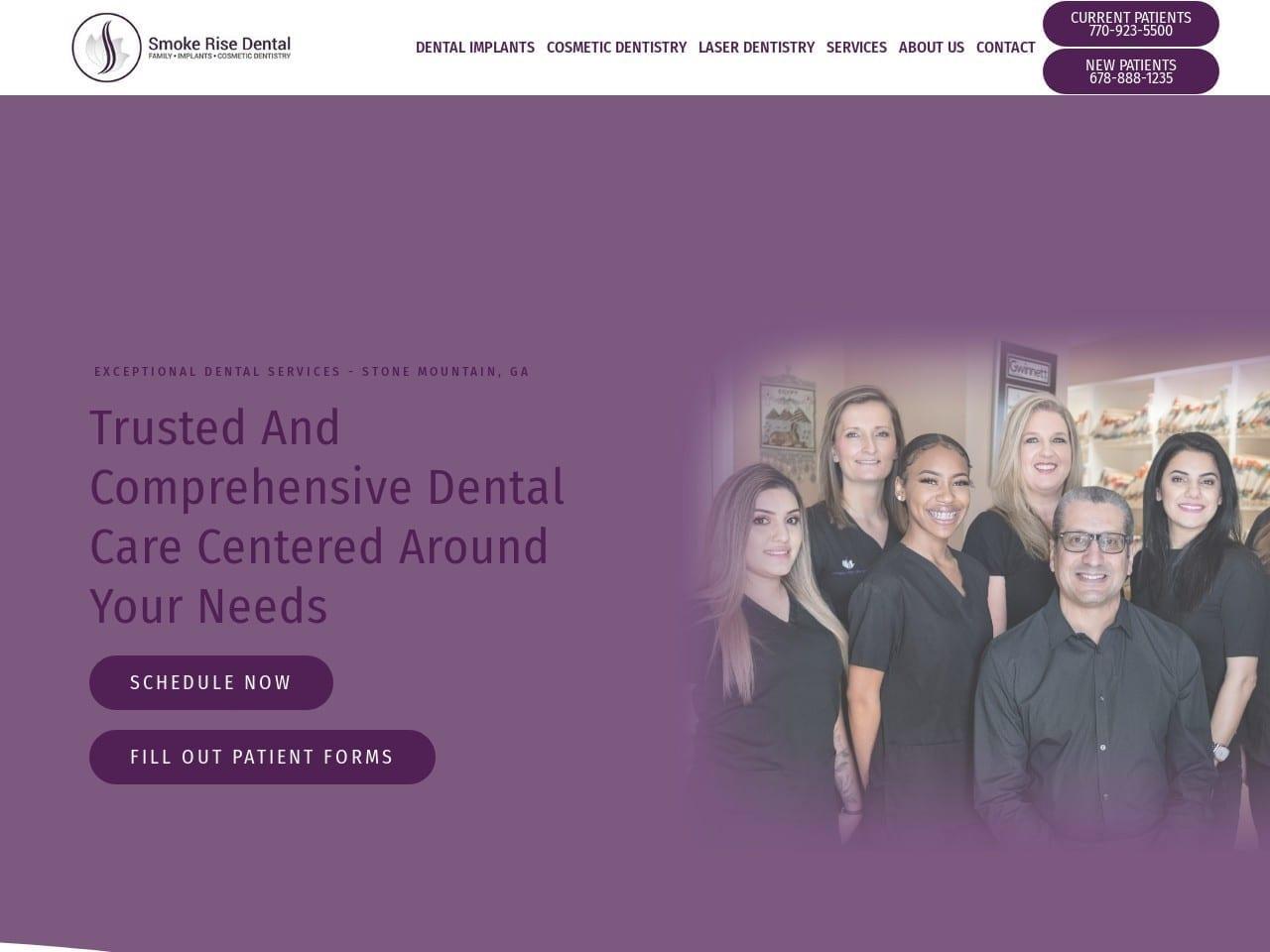 Smokerise Dental screenshot