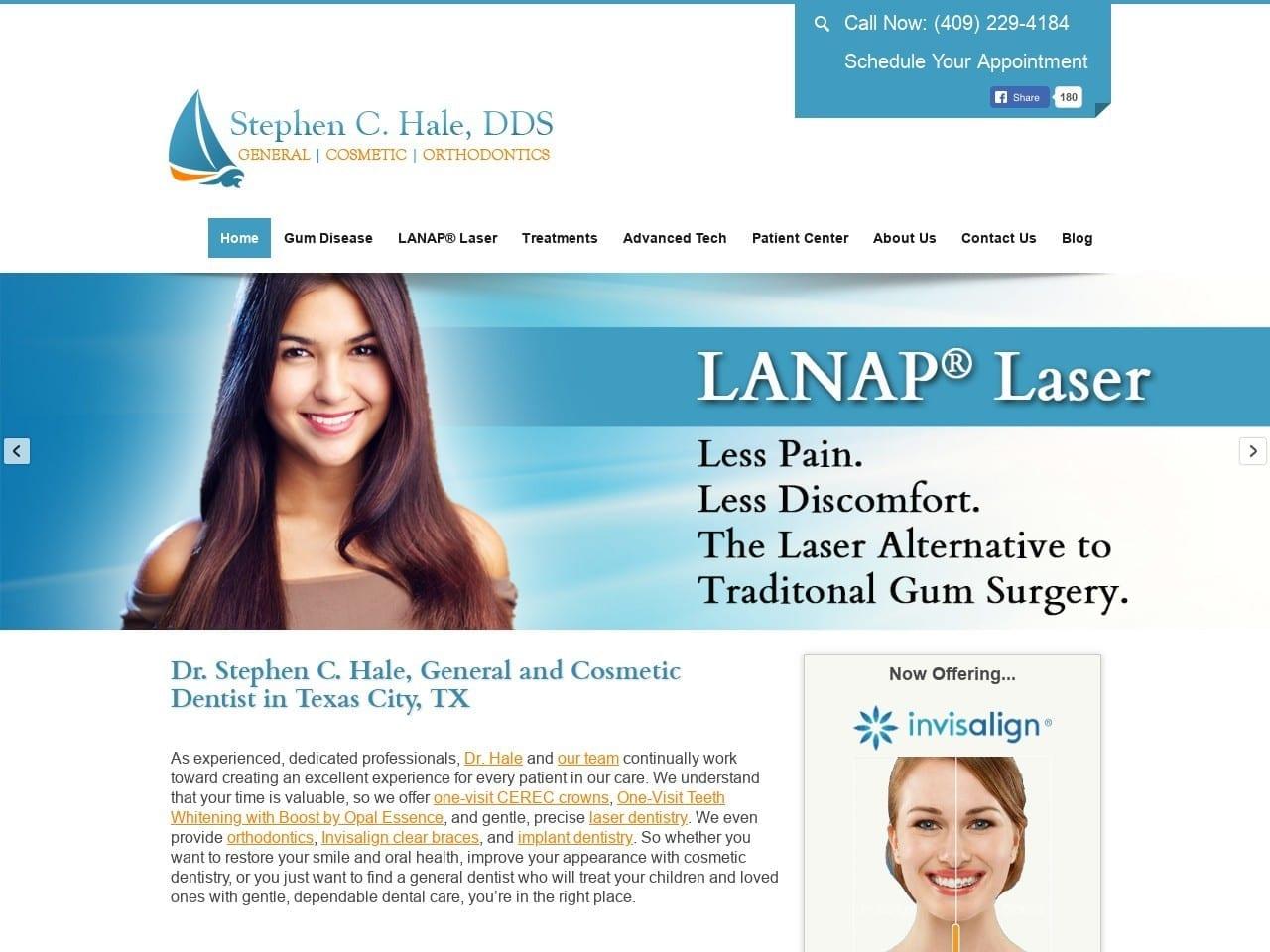 Stephen C Hale DDS screenshot
