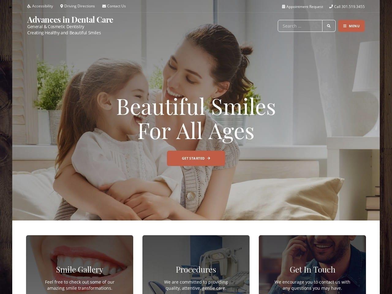 Advancesin Dental Care screenshot