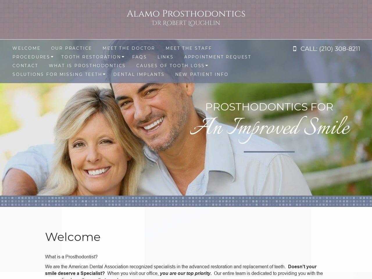 Alamo Prosthodontics screenshot
