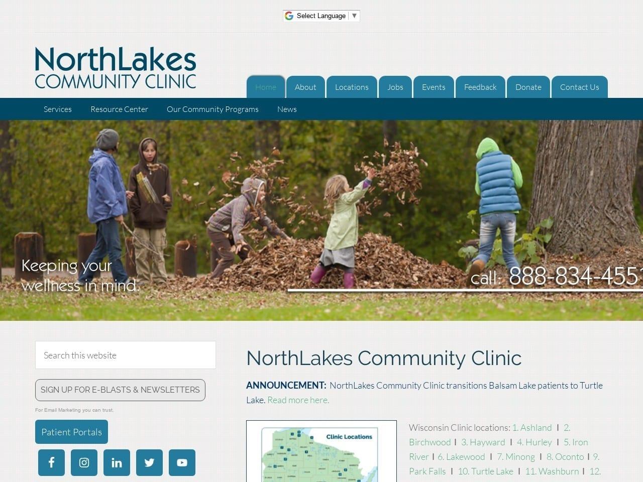 NorthLakes Community Clinic screenshot